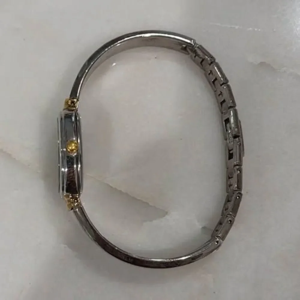 Vintage Citizen Women's Two-Tone Bangle | Gold & Silver Tone | Quartz Watch